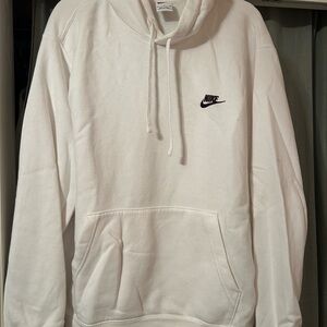 Nike Men's Classic White Hoodie